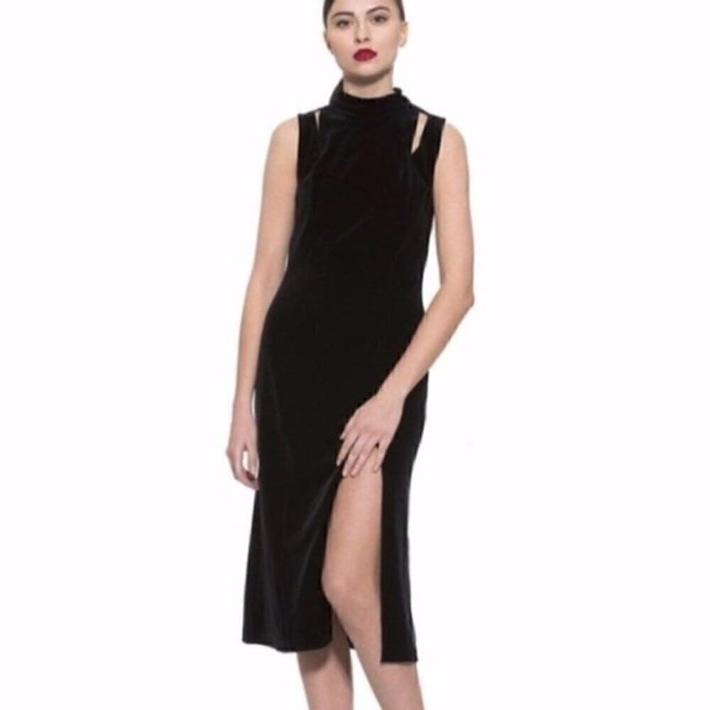 NWT Alexia Admor Cut Out Velvet Sheath sz S